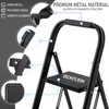 KOLLMAX 2 3 4 Step Ladder Step Stool Ergonomic Folding