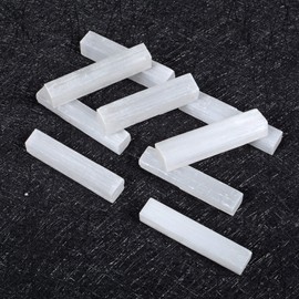 Justinstones 100 Grams White Selenite Stick Set Healing Crystal Decor