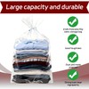 JiuXinYuKeJi 6 Pcs 90x120CM Extra Large Clear Plastic Storage Bags