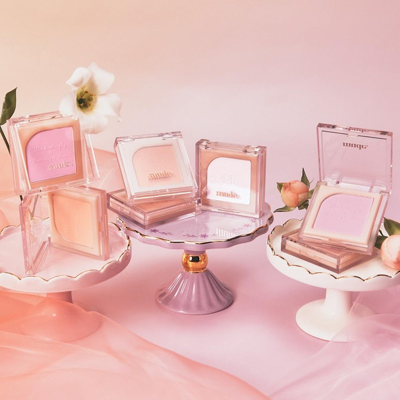 Mude. Blur Powder Blush Flutter Blusher 09/Mute Lavender