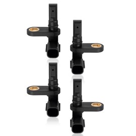 OVANOH Set of 4 ABS Wheel Speed Sensor Compatible with Toyota Tundra 2007-2017 Sequoia 2008-2017 Front+Rear Driver+Passenger ABS Sensor 895420C020 89542-0C020 SU10122