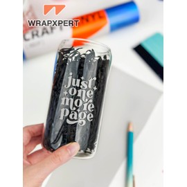 WRAPXPERT Gray Permanent Vinyl,12" x10ft Light Grey Vinyl Roll,Matte Grey Permanent for Home Made and DIY Art Decor Wall Sticker, Light Gray