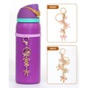 Popizard Bow Purse Charms Keychain - M Pink Bow Alphabet