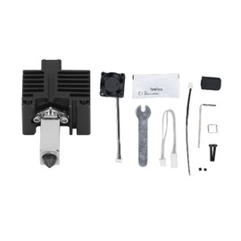 Hardened Steel Hotend Kits Set for Lab 3D Printer, Detachable with 2510 Fan, 0.4mm High Temperature Resistant Nozzle for Lab 3D Printer Extruder Accessories