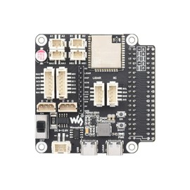 Waveshare General Driver Board for Robots, Compatible with Raspberry Pi and Jetson Nano, Based On ESP32, Multi-Functional, Supports WiFi, and ESP-Now Communications