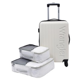 Wrangler Carry-On Luggage Set, Beige