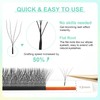 NAGARAKU Eyelash Extension 4D Volume, Ultra Fine, Light and Natural,