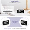 OQIMAX Digital Timer, Countdown Timer/Count Up, Magnetic Digital Kitchen Timer