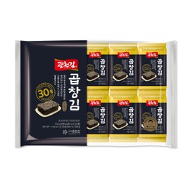 Kimnori Premium Gopchang Rock Seaweed – Thick & Crunchy Stone Laver, Mineral-Rich & Nutrient Dense, 30 Packs (7g Each)