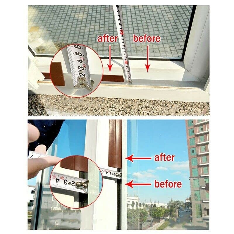 Draught Excluder for Doors and Windows 3 Metres Long (25mm,