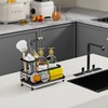 Cisily Sponge Holder for Kitchen Sink, Kitchen Sink Caddy with
