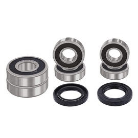 XiKe 2 Set Golf Cart Wheel Bearings and Seal Kit, Compatible Yamaha G29 OE JW1-F2176-00-0 - Front/Rear Both Sides.