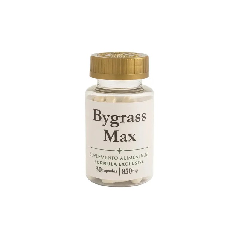 Kit 1 Bygrass Max Y 1 Inhibidor Del Apetito Sin