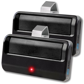 2X for 891LM Liftmaster Craftsman Chamberlain Garage Door Opener Remote, Black Limited Edition Garage Clicker, Universal Garage Door Opener Remote Replacement for 5 Learn Button