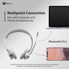 Auriculares Bluetooth con cancelación de ruido de micrófono, auriculares inalámbricos