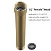 HOMYEP Shower Arm Extender 8 Inch Straight Extension Pipe Arm