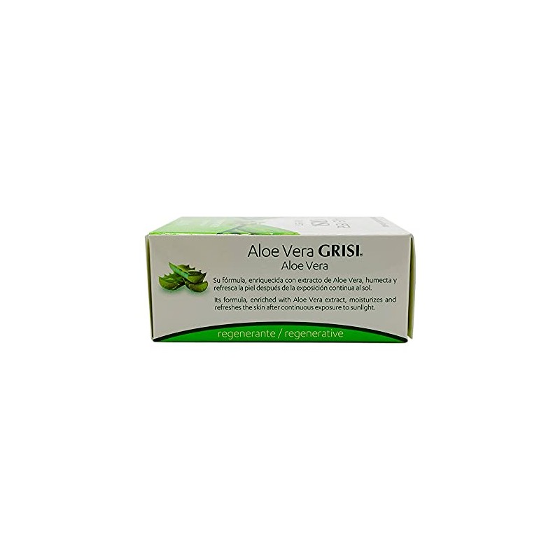 Grisi Aloe Vera Hydrating Soap Bar 3.5 Oz (Pack of