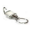 Dodge Hemi Satin Chrome Valet Keychain