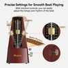 Mechanical Metronome for Piano, Guitar & Drums, Upgraded Movement, 40-208