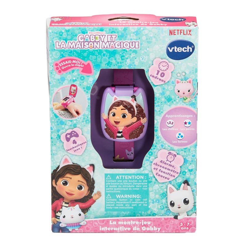 VTech Gabby's Dollhouse Time to Get Tiny Watch (French Version)