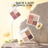 Sace Lady Paleta De Sombras 4 Tonos Para Ojos Maquillaje
