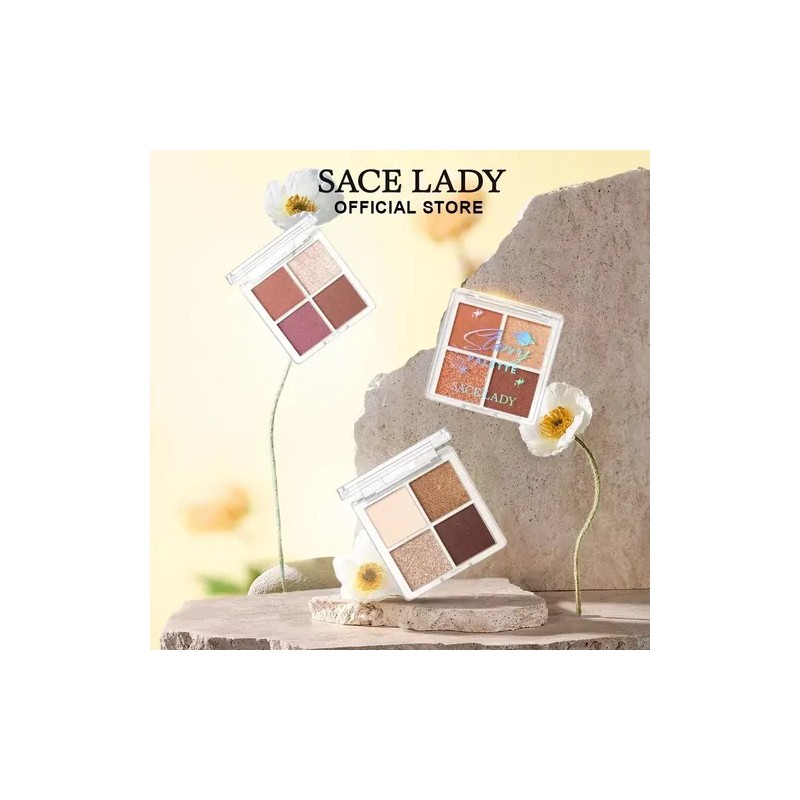 Sace Lady Paleta De Sombras 4 Tonos Para Ojos Maquillaje