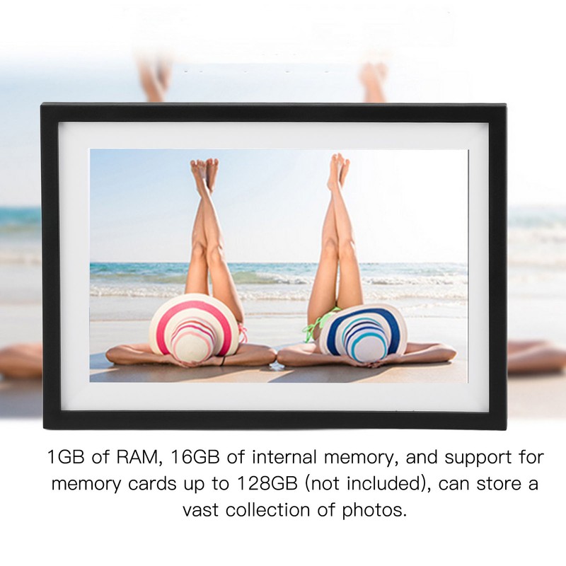 10 Inch Digital Photo Frame IPS Touch Screen WiFi APP