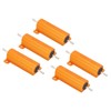 PATIKIL 50 W 0.1 Ohm Aluminium Housing Resistors Set, 5