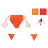 Safety Hivis Bunting - Bunting Red and White 30 metre