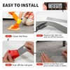 Floor Transition Strip Self Adhesive 2 Inch Wide, Non-Slip Waterproof