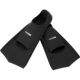 Aqua Speed High Tech Short Training Fins Swimming Training Short Fins Diving Fins Sizes 33-48, Colour: Black/07, Sizes: 35/36
