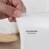 Dahlica Bed Base Cover 90 x 200 cm White –