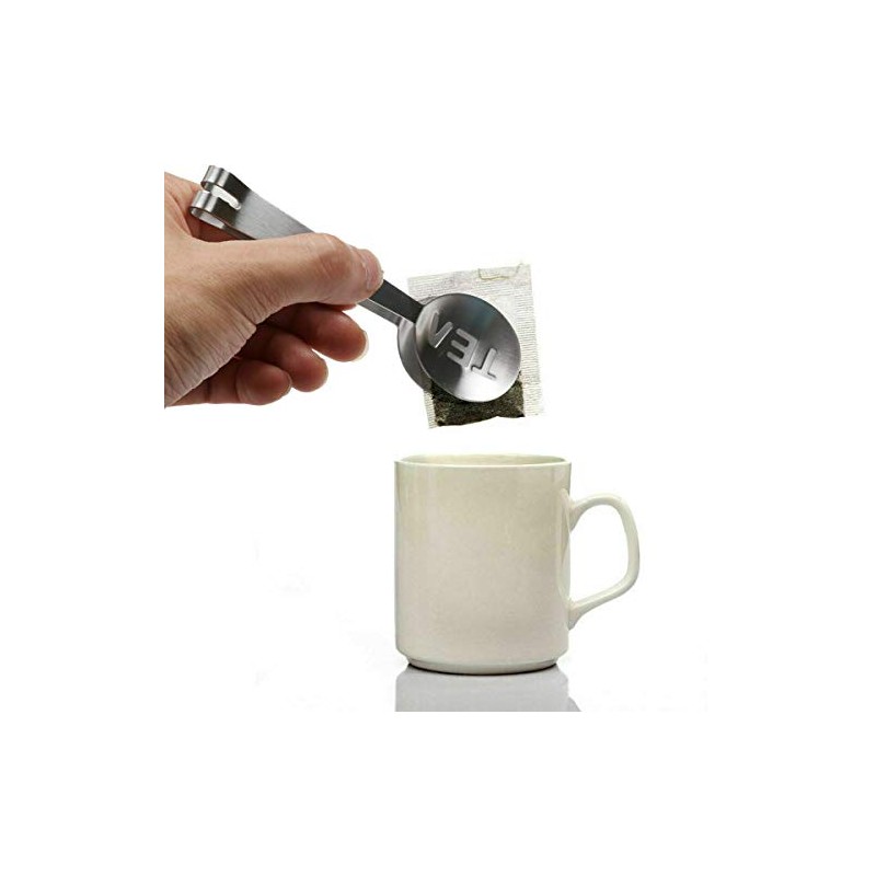 Mr. Gadget Solutions® Stainless Steel Tea Bag Squeezers Round Tea