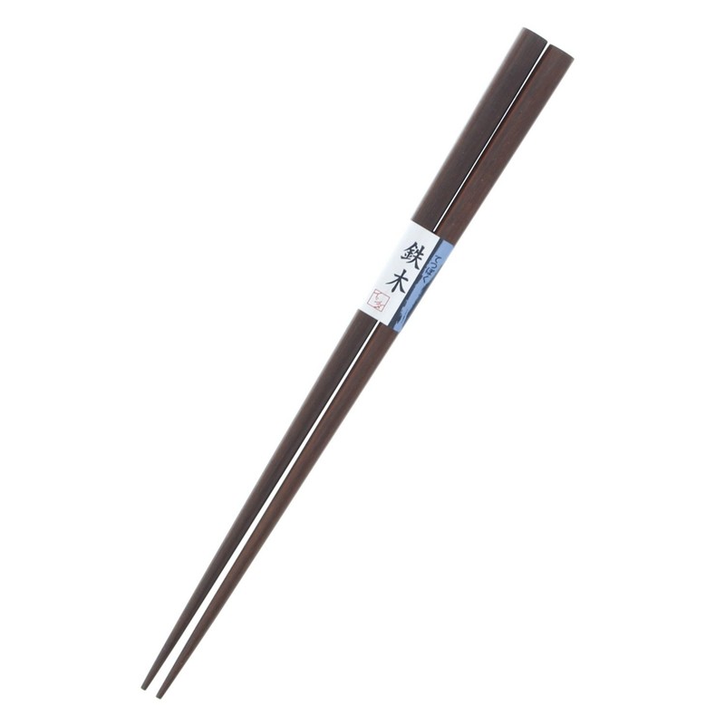 イシダ 箸・箸入セット だるま コンビ 大 天然木 漆塗