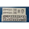 S&M Bikes Holmes bmx decal set.