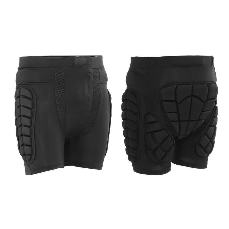 Hip Pad Protector Cotton Polyester EVA Adjustable Sports Padded Shorts