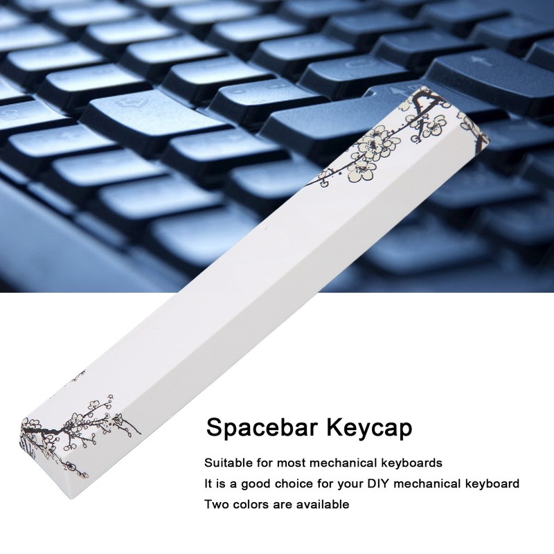 Spacebar Keycap Bright 2 Color Choose Excellent Durability Professional Design