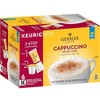 Gevalia Cappuccino Keurig K Cup Pods with Froth Packets 5.98oz