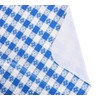 Yourtablecloth Checkered Vinyl Tablecloth with Flannel Backing for Restaurants, Picnics,