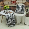 JOTOM Simple Geometric Super Soft Pillow Case Covers for Couch