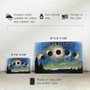 Lantern Press 6x9 Inch Metal Sign, Solar Eclipse 2017 Starry
