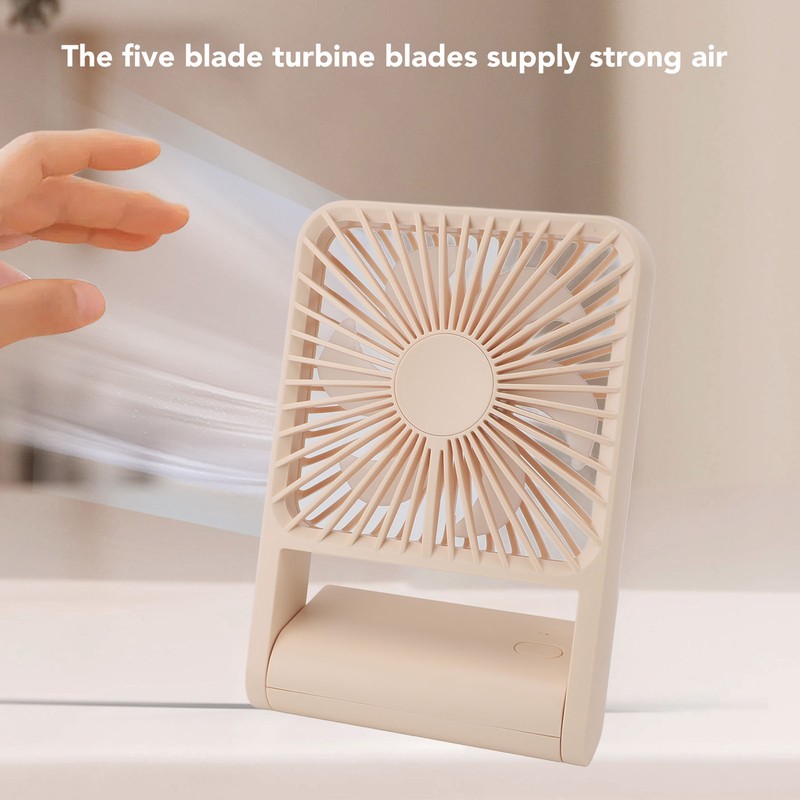 Portable Air Conditioner Fan Strong Wind Silent Operation Ultra Slim