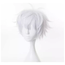 Generic Anime Gojo Satoru Cosplay Peluca Pelo Corto