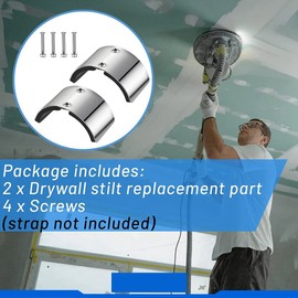 Ginobili Drywall Stilt Replacement Part, Comfort Leg Band Kit Leg Band Replacement Easy Use Leg Band for Drywall, Insulation (2)