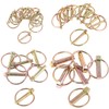 Glarks 30Pcs Heavy Duty Lynch Pin Assortment Kit for Farm