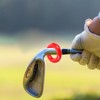 Yardwe 2pcs Golf Weighted Swing Rings Golf Club Warm Up