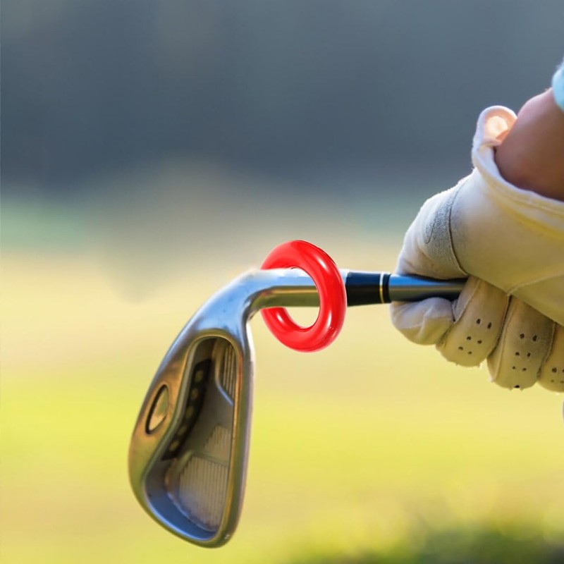Yardwe 2pcs Golf Weighted Swing Rings Golf Club Warm Up