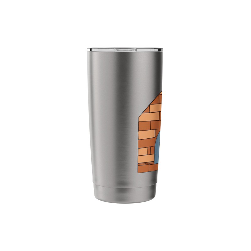 Brick Oven Pizza Stainless Steel Insulated Tumbler