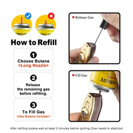 Cigar Torch Lighters with Cutter Set Triple Jet Flame Lighter with Punch Butane Torches Refillable Lighter for Men (Without Gas) (red)