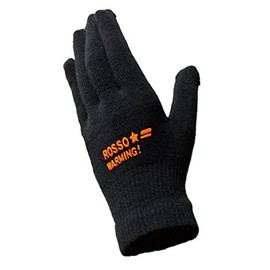 Rosso StyleLab RSG-282 Motorcycle Gloves (Women's), Far Infrared/Antibacterial Inner Gloves, Black